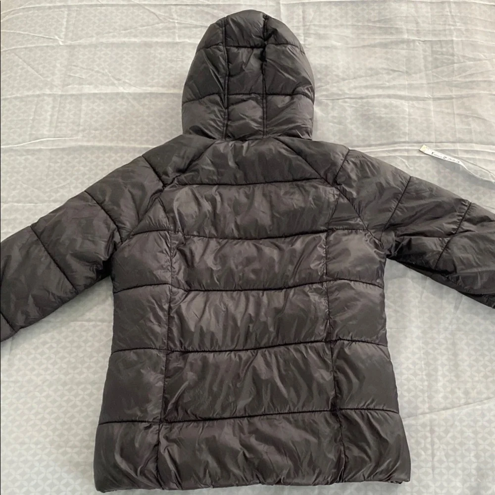Old Navy Black Puffer Jacket Quilted Insulated